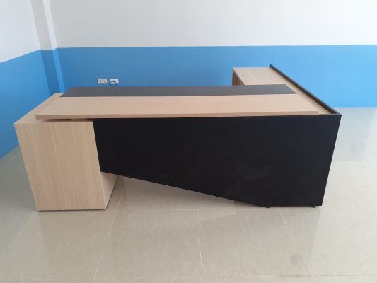 Executive table, L shaped desk, office table, office furniture