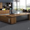 Executive table, L shaped desk, office table, office furniture