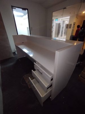 reception desk, reception counter, can be delivered anywhere in the Philippines