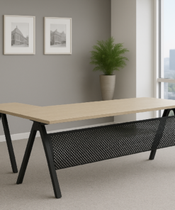 Upgrade your workspace with the modern office table AK-05 from Queens Arts & Trends, Philippines. Sleek, durable, and perfect for productivity.