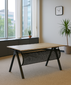 Enhance your workspace with the stylish office table AK-04 from Queens Arts & Trends, Philippines. Durable, sleek, and perfect for modern offices.