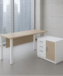Upgrade your workspace with the modern office table AK-05 from Queens Arts & Trends, Philippines. Sleek, durable, and perfect for productivity.