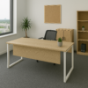 Upgrade your workspace with the modern office table AK-05 from Queens Arts & Trends, Philippines. Sleek, durable, and perfect for productivity.
