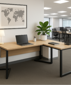 Upgrade your workspace with the modern office table AK-05 from Queens Arts & Trends, Philippines. Sleek, durable, and perfect for productivity.