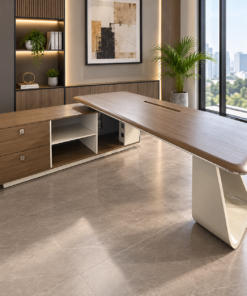 Office table, DZ-93, table, Office Furniture, L-Type table, Executive Table