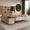 Office table, DZ-93, table, Office Furniture, L-Type table, Executive Table
