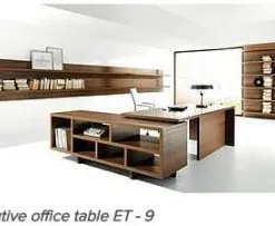 Executive table, L shaped desk, office table, office furniture