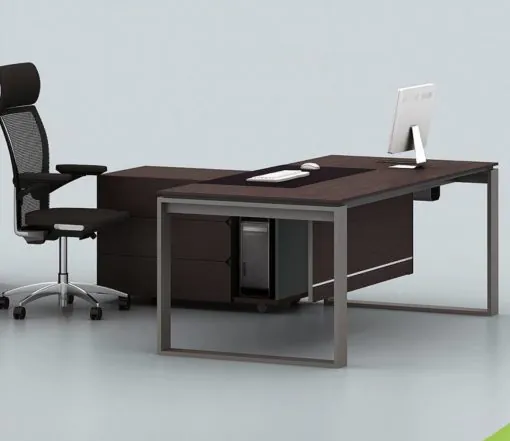 Executive table, L shaped desk, office table, office furniture
