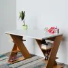Executive table, L shaped desk, office table, office furniture