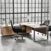 Executive table, L shaped desk, office table, office furniture