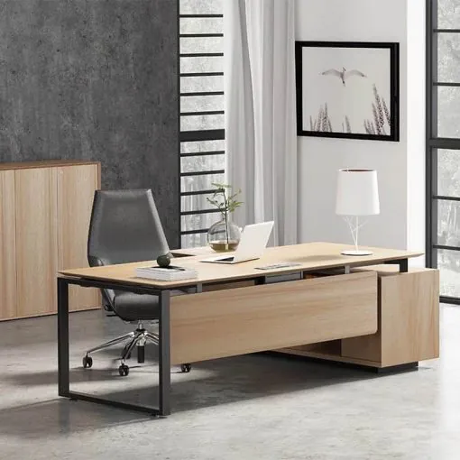 Executive table, L shaped desk, office table, office furniture