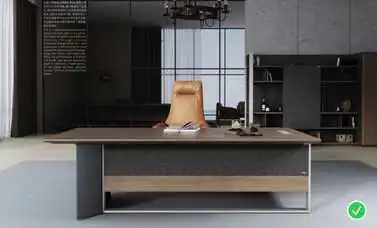 Executive table, L shaped desk, office table, office furniture