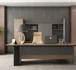 Executive table, L shaped desk, office table, office furniture