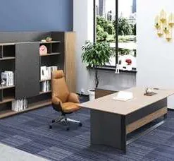 Executive table, L shaped desk, office table, office furniture