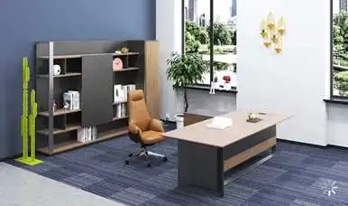 Executive table, L shaped desk, office table, office furniture