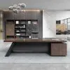 Executive table, L shaped desk, office table, office furniture