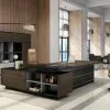 Executive table, L shaped desk, office table, office furniture