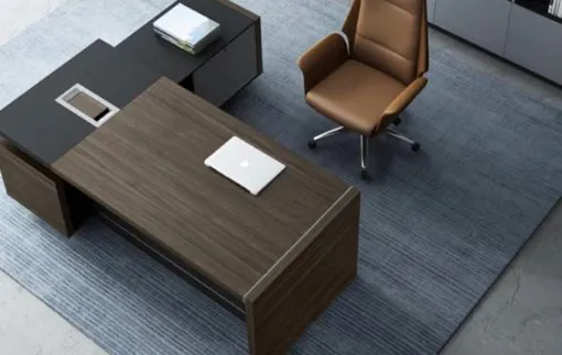 Executive table, L shaped desk, office table, office furniture