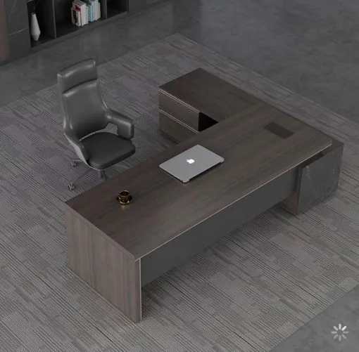 Executive table, L shaped desk, office table, office furniture