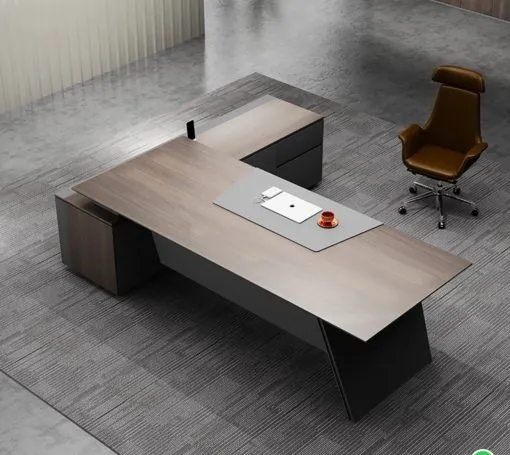 Executive table, L shaped desk, office table, office furniture