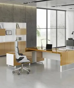 Executive table, L shaped desk, office table, office furniture