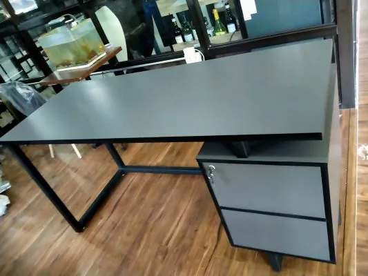 Executive table, L shaped desk, office table, office furniture