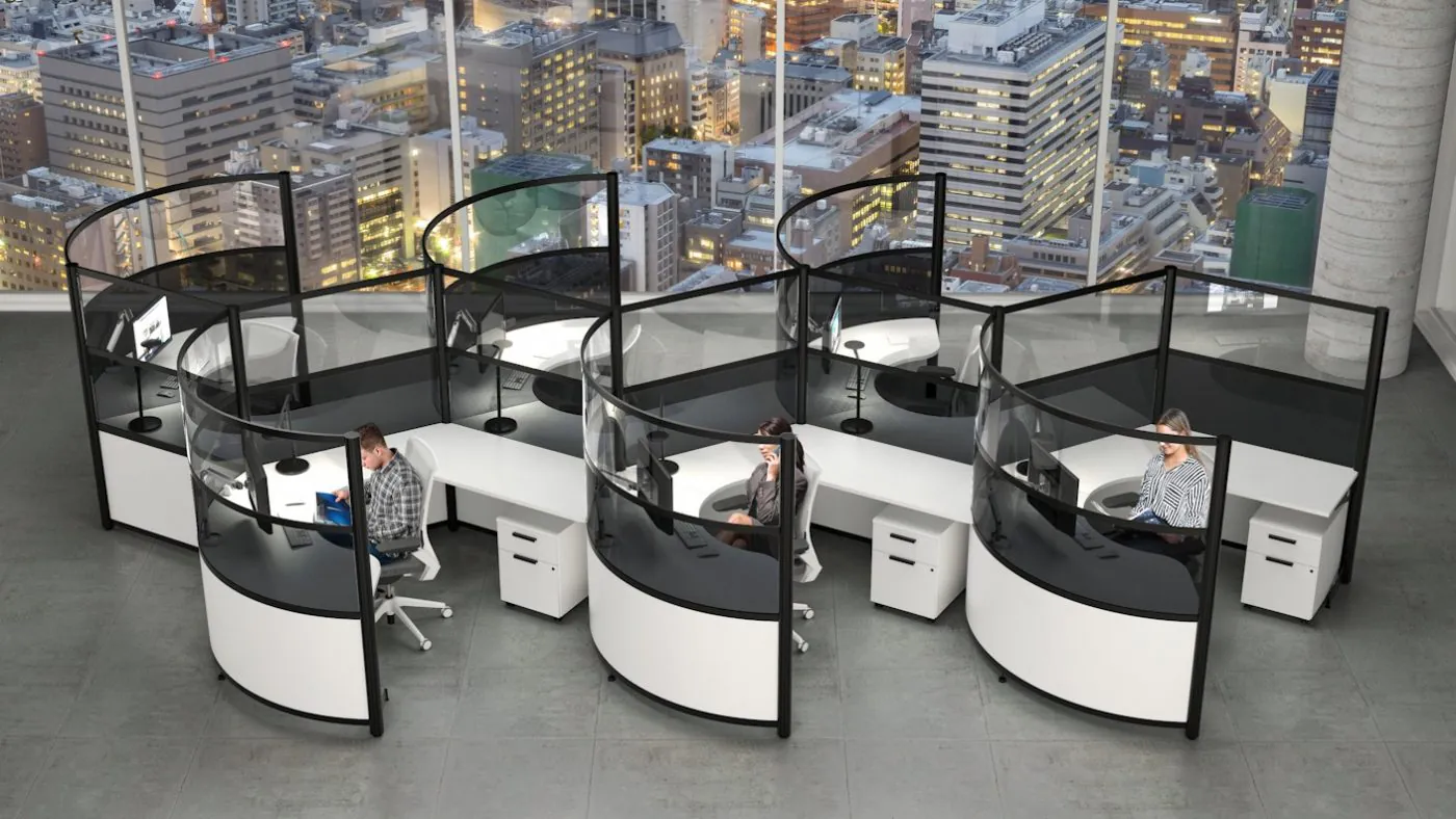 cubicles, office partitions, workstations, office furniture we deliver anywhere in the Philippines