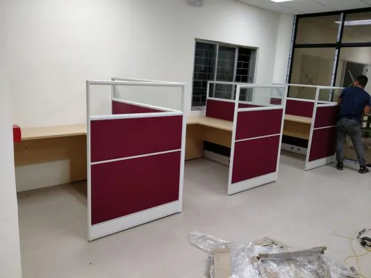 office partitions, cubicle, office dividers