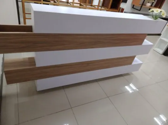 reception table, reception counter, modern reception desk, office reception desk, front desk table,