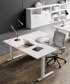 Executive table, L shaped desk, office table, office furniture